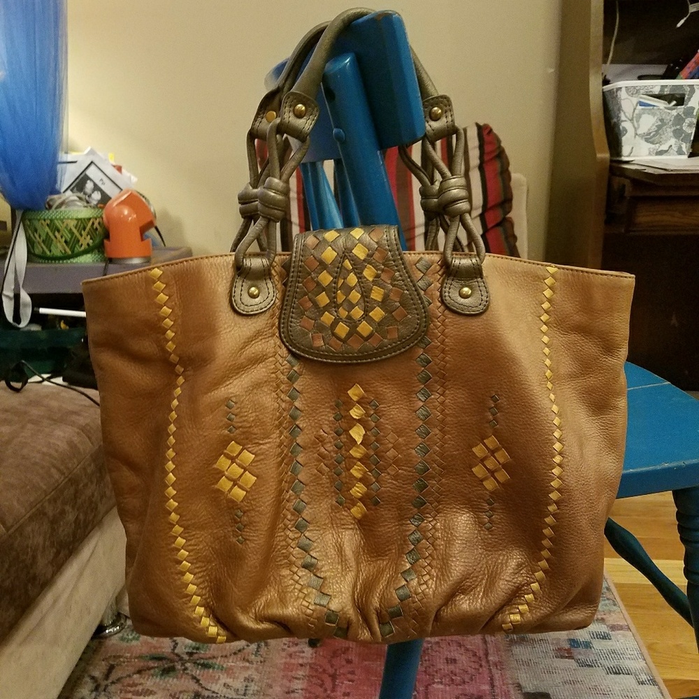 Isabella Fiore leather tote